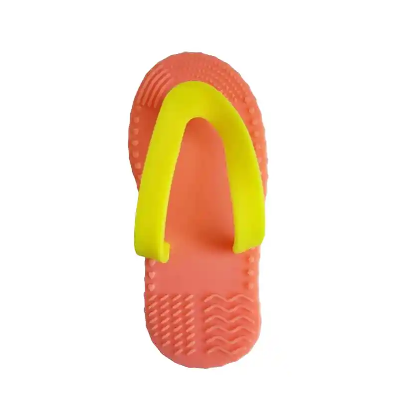 Mordedor Silicona Para Bebe Chala Para Denticion Rasca Encia (naranjo)