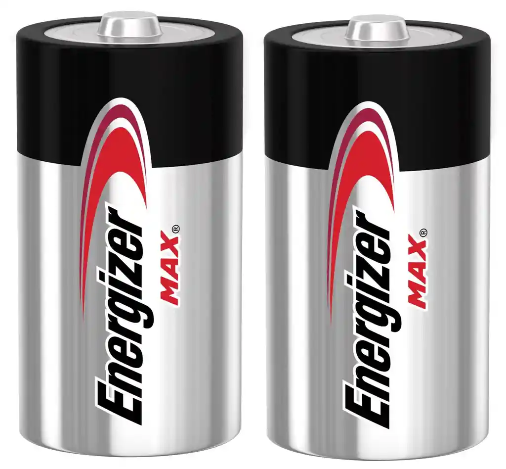 Pack 2 Pilas Energizer Max D Alcalina