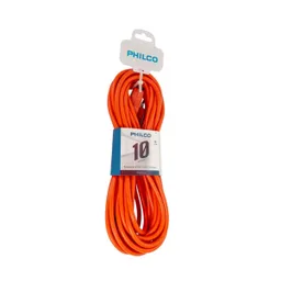Alargador Extension Electrica 10 Mts Philco