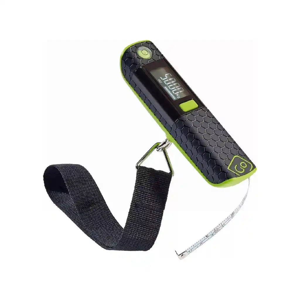 Pesa Digital De Equipaje Pro-hasta 50 Kgs Y Con Huincha Incorporada