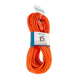 Alargador Extensión Eléctrica 15 Mts Philco