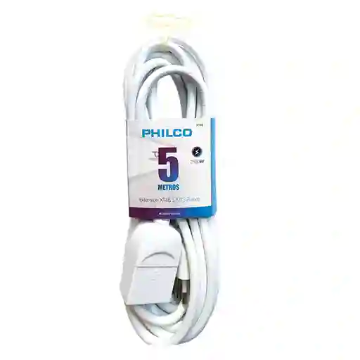 Alargador Extensión Eléctrica 5 Mts Philco