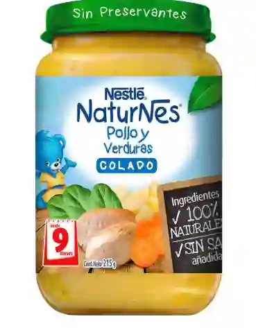Colado Pollo Y Verduras +9meses