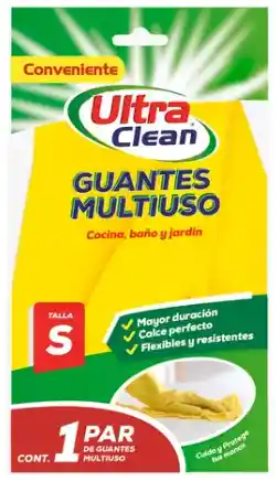 Guantes Multiuso Ultra Clean Talla S