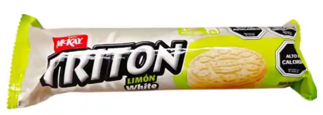 Galleta Triton Limon White