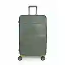 Maleta De Cabina (10 Kg) Bg Berlin Zip² Cierre De Seguridad 35 Lts Verde