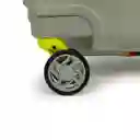 Maleta De Cabina (10 Kg) Bg Berlin Zip² Cierre De Seguridad 35 Lts Verde