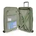 Maleta De Cabina (10 Kg) Bg Berlin Zip² Cierre De Seguridad 35 Lts Verde