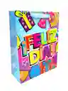 Bolsa De Regalo Grande (l) Feliz Dia