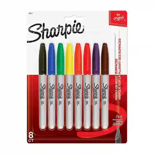 Set Sharpie 8 Colores