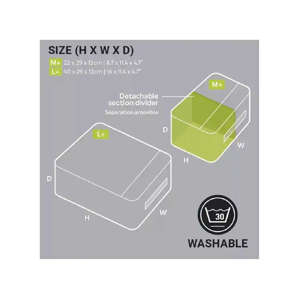 Organizador De Equipaje 2 Piezas Gran Capacidad Verde