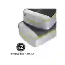 Organizador De Equipaje 2 Piezas Gran Capacidad Verde