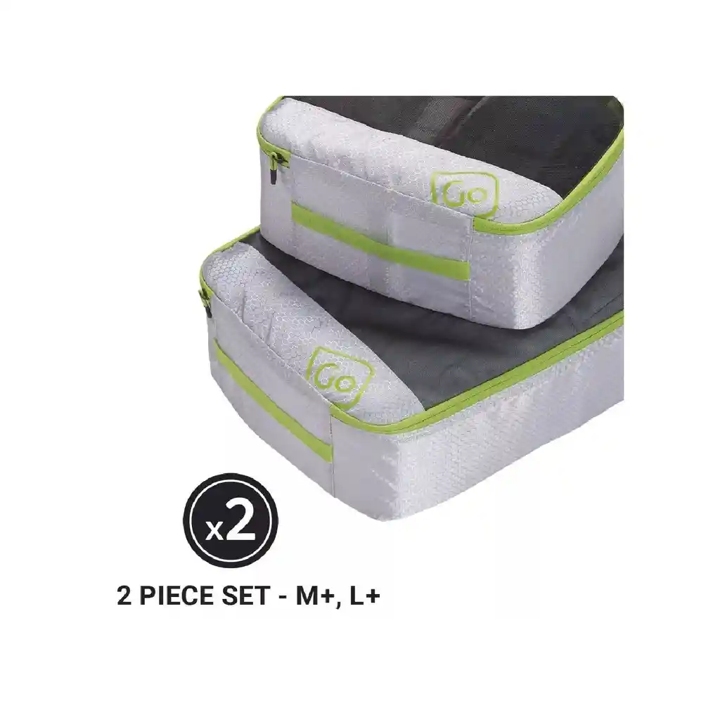 Organizador De Equipaje 2 Piezas Gran Capacidad Verde