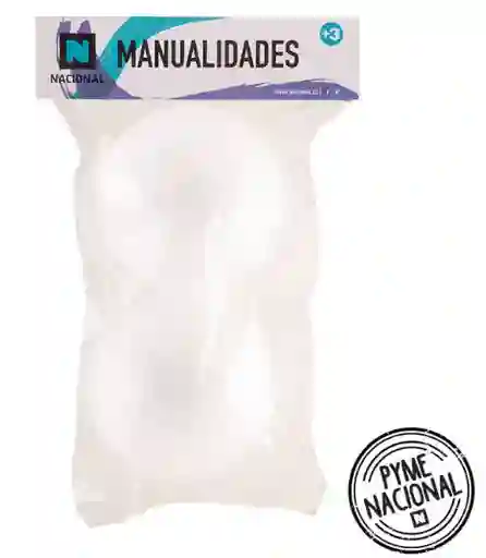 Display 2 Esferas Plumavit 5cm