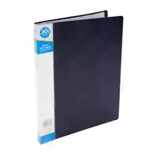 Carpeta Con 20 Fundas Oficio Negra Jm