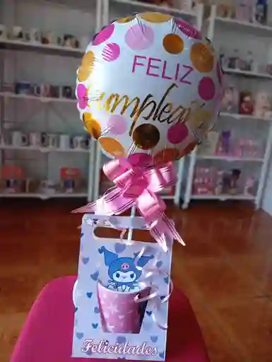 Arreglo Tazón Con Globo