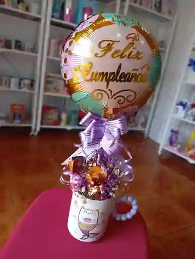Arreglo Tazon Y Globo