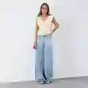 Blusa Cintas Amarillo L Mujer Raindoor