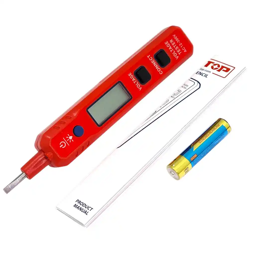 Probador Tester Digital Lapiz 12-300v Emtop Etpl30021