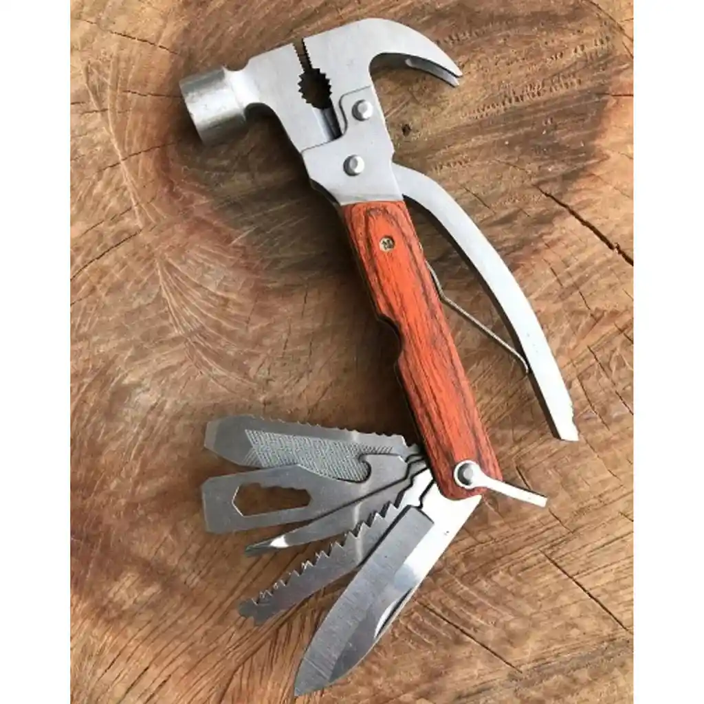 Martillo Alicate Herramienta Multifuncional Acero Inox 13357