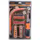 Set Destornillador Dados Extensión Flexible 43 Unidades
