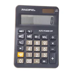 Calculadora Electrónica 12 Dígitos Pac01155 Pacific