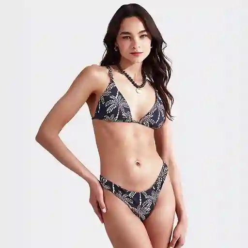Bikini Paradiso Palmeras M Negro