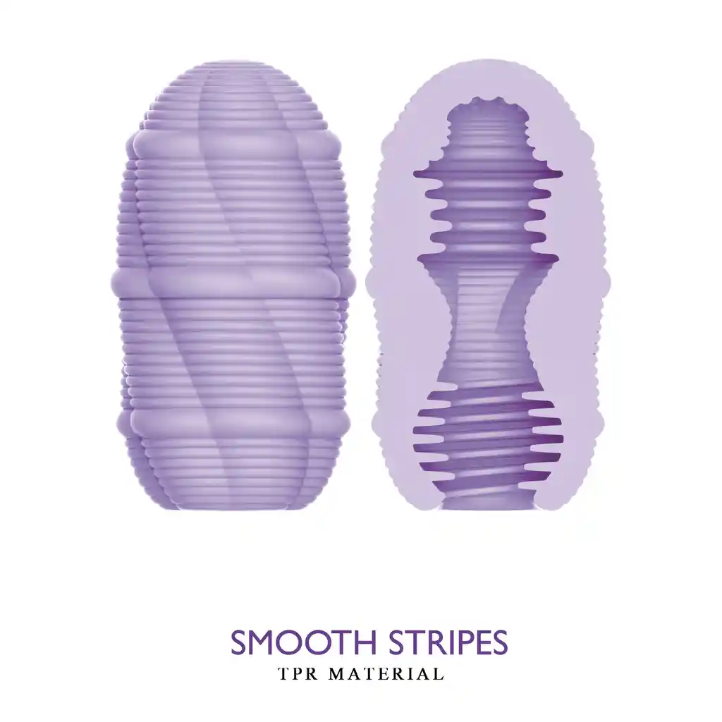 Huevo Masturbador (smooth Stripes)