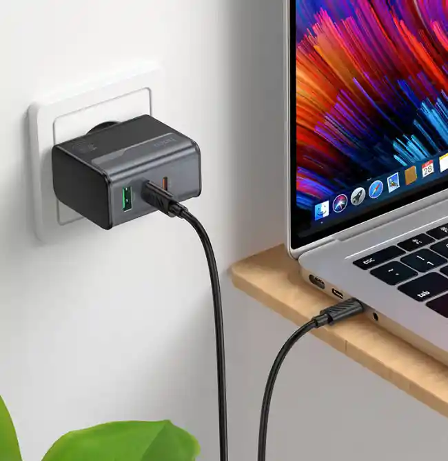 Cargador Usb-c A Usb-c Pd 70w Qc3.0 Hoco Cs75a