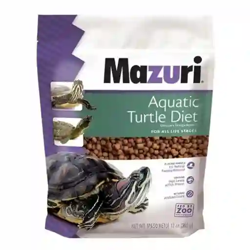 Mazuri, Aquatic Turtle Diet, Alimento Para Tortugas Acuáticas (340gr)
