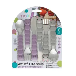 Set 6 Cubiertos Melii