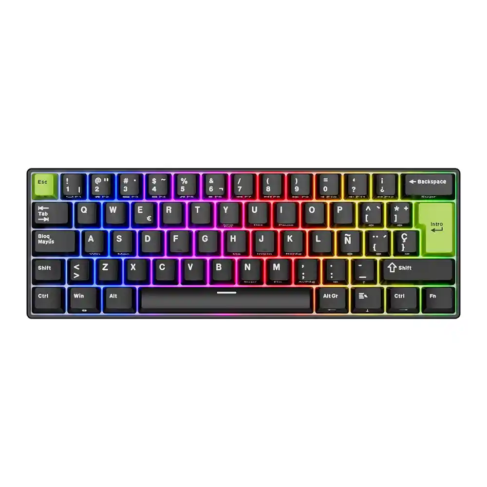 Teclado Magnético Gamer 60% Rk C61 He – Royal Kludge