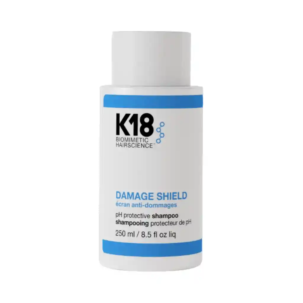 K18 Damage Shield Ph Protective Shampoo 250ml – Limpieza Suave Y Reparadora