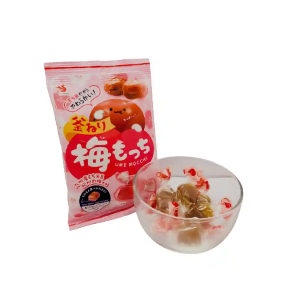 Caramelos Blandos Ciruela Mochi Seika 32 Gr