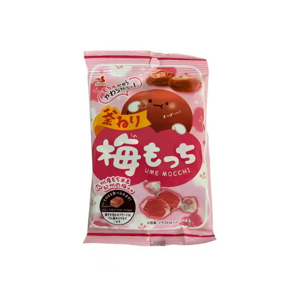 Caramelos Blandos Ciruela Mochi Seika 32 Gr