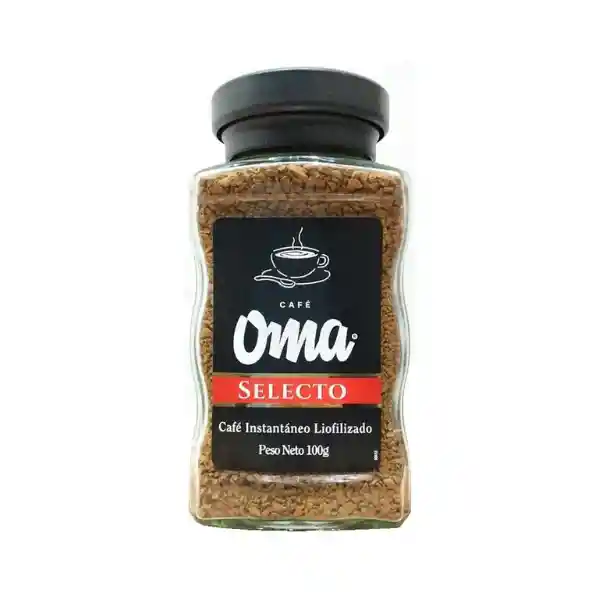 Café Instantáneo Liofilizado (100g) Oma