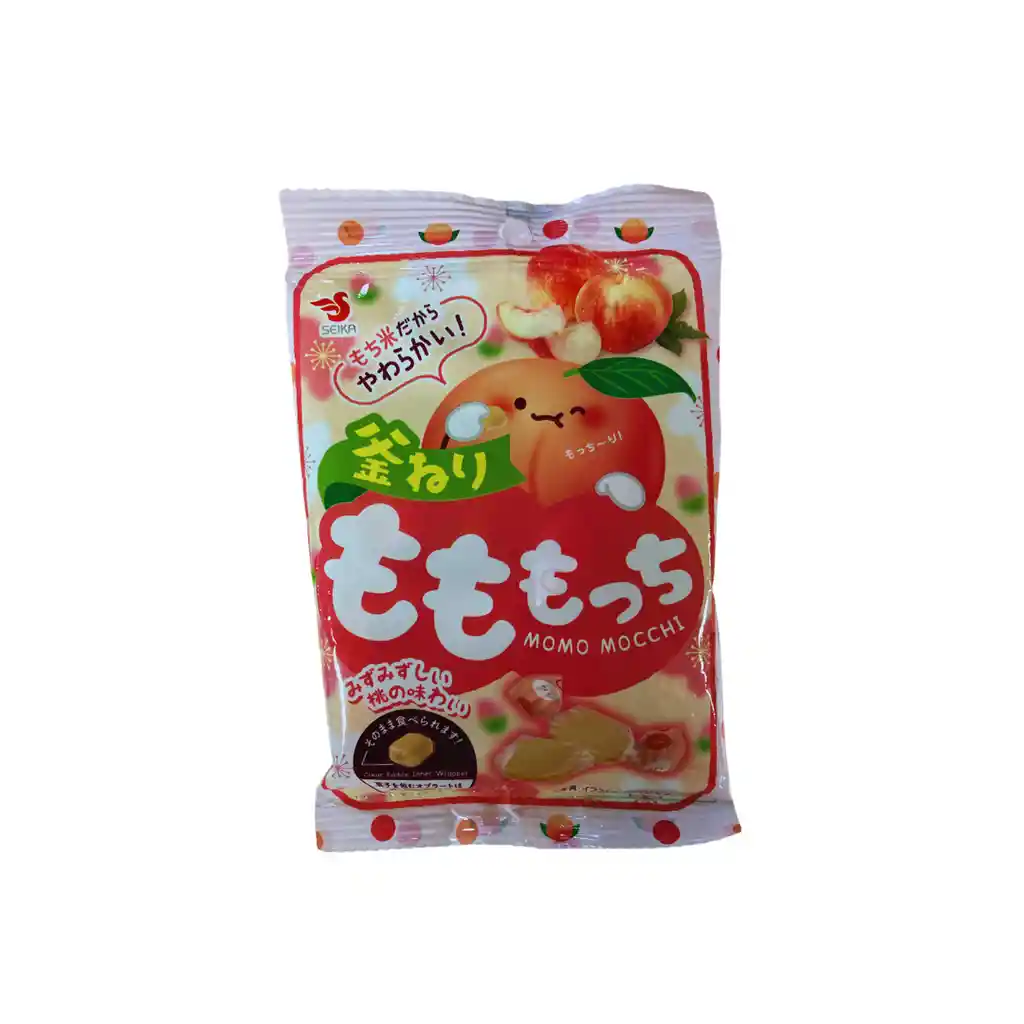 Caramelos Blandos Durazno Mochi Seika 32 Gr