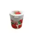 Botella Chicle Mármol Fresa Marukawa 130 Gr