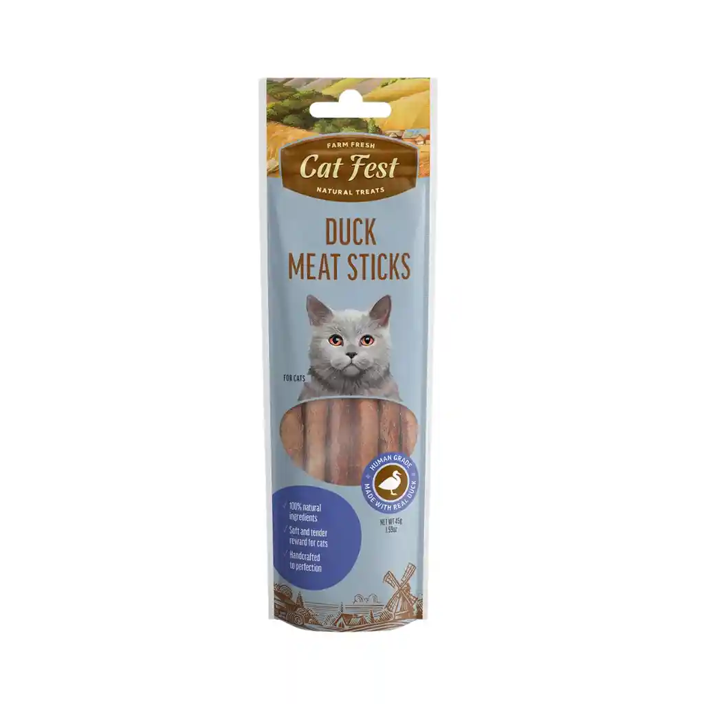 Cat Fest Duck Meat Sticks 45g