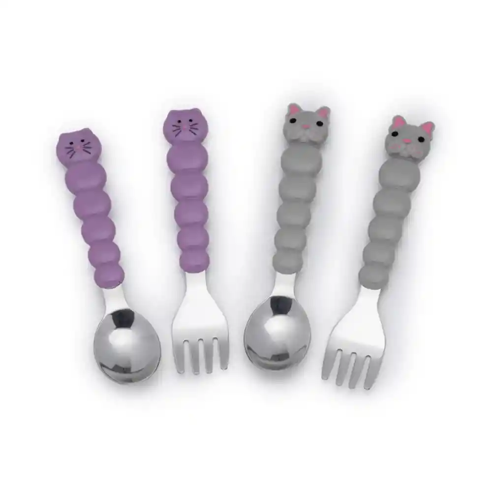 Set De 4 Cubiertos Melii