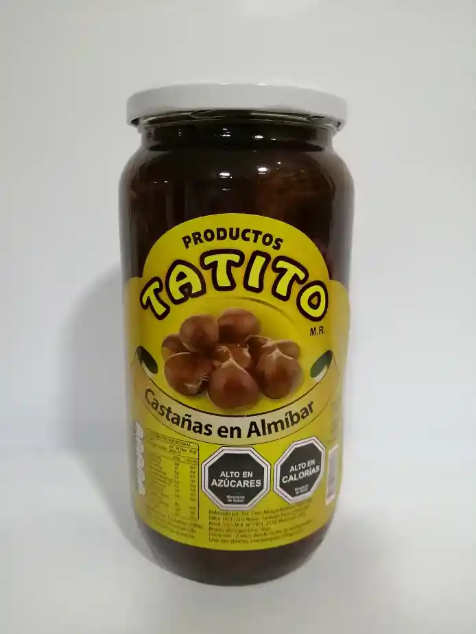 Castañas En Almibar