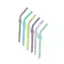 Pack 6 Bombillas De Silicona Melii