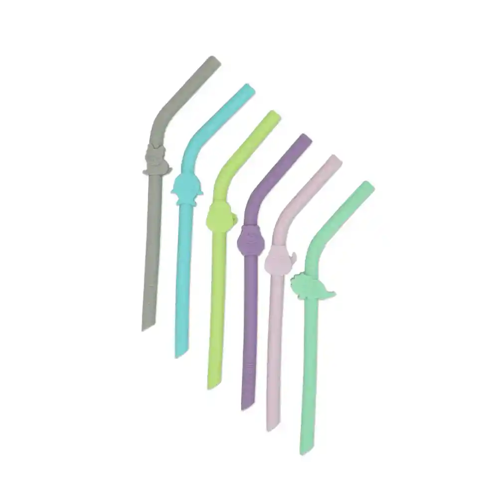 Pack 6 Bombillas De Silicona Melii