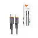 Cable Tipo C A Usb-c Carga Rápida 60w 1 Metro Vidvie