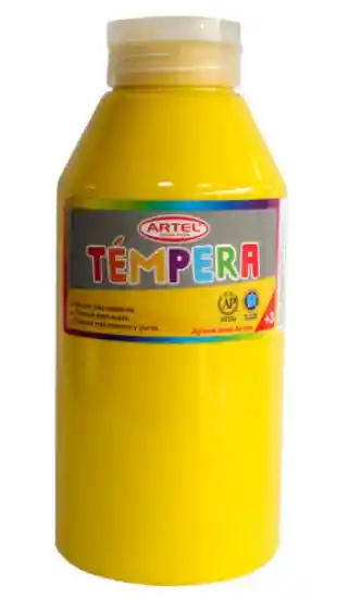 Tempera 500ml Amarillo Medio Artel