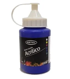 Acrílico 250ml Azul Real Metálico Artel