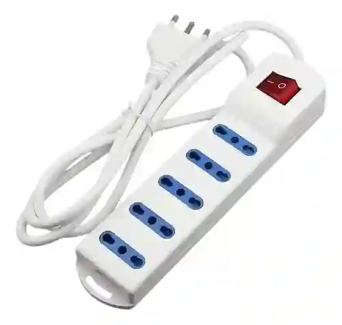 Alargador Eléctrico 1.5 M Con 5 Tomas