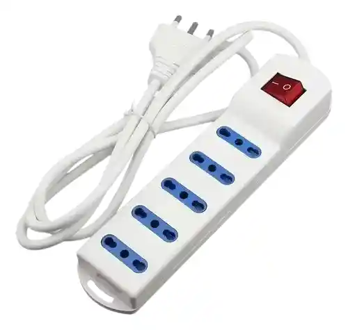 Alargador Eléctrico 1.5 M Con 5 Tomas