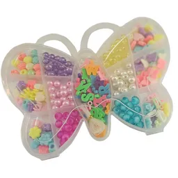 Diy Kit Cuentas Para Pulseras 12compartimientos Mariposa