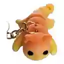 Llavero En Impresión 3d Gatito Descansando Color Surtido